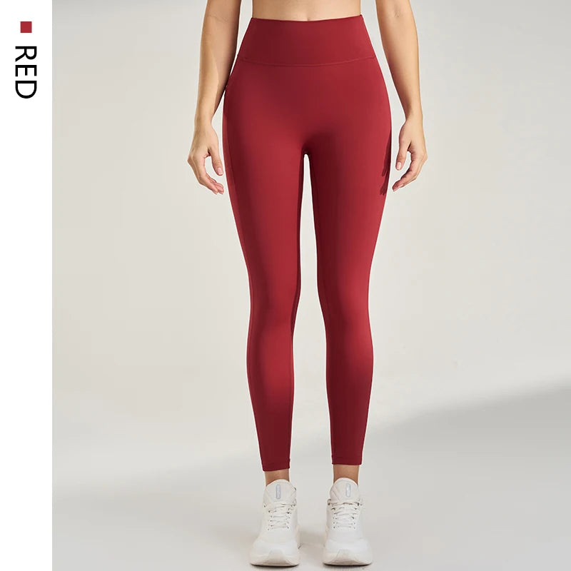 Women's High Waist Yoga Pants Peach Butt Stretch Leggings Outdoor Quick Dry Sweatpants Running Fitness No Trace Pants