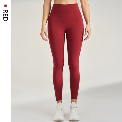 Women's High Waist Yoga Pants Peach Butt Stretch Leggings Outdoor Quick Dry Sweatpants Running Fitness No Trace Pants