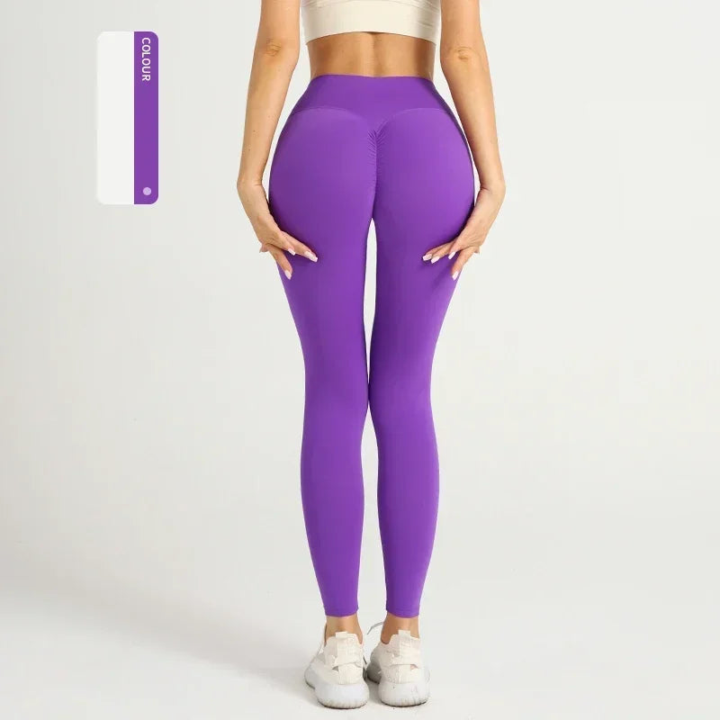 High Waist Yoga Leggings Women Fitness Leggings Running Cycling Pants Breathable Sports Leggings Summer Workout Gym Clothing👖👍