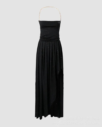 Womens Dresses 2023 New  Pink Solid Dress for Women
