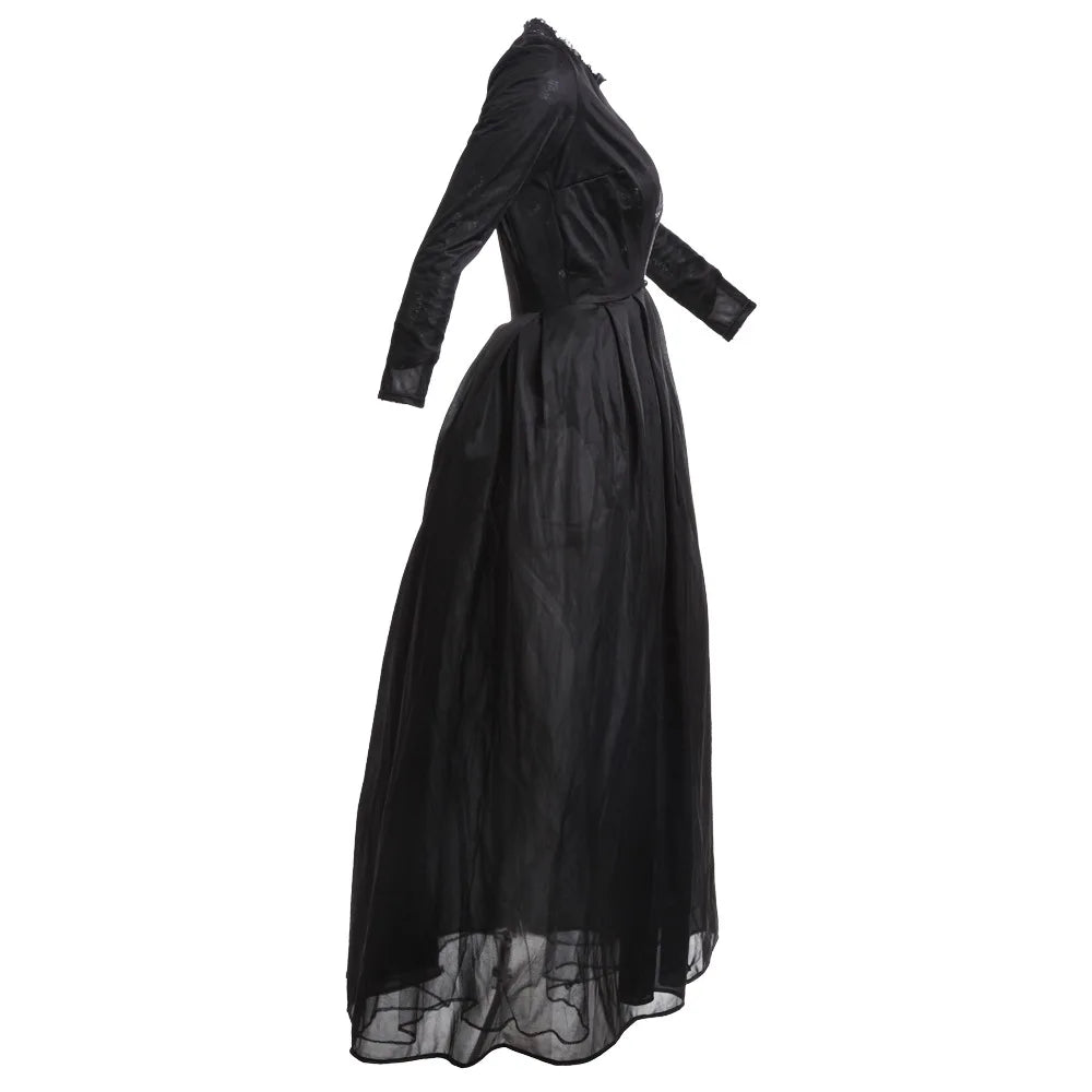 Women Sexy Dress Two Piece Sets Lace Hollow Out Spliced Long Dresses Full Sleeve Tight Waist Gown Evening Vestidos Party Prom