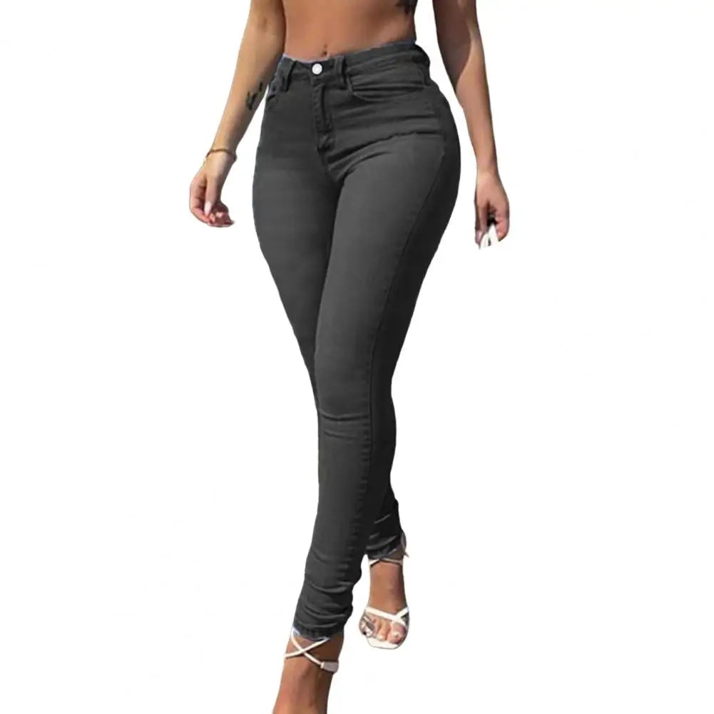 2022 Women Denim Pants Skinny Jeans For Woman 90s High Waist Push Up Women Pants High Street Elastic Pencil Pants Vaqueros Mujer