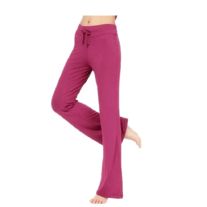 Women's Yoga Pants Summer High Waist Flared Trousers Tummy Control Workout Leggings Hot Sales Pants for Women