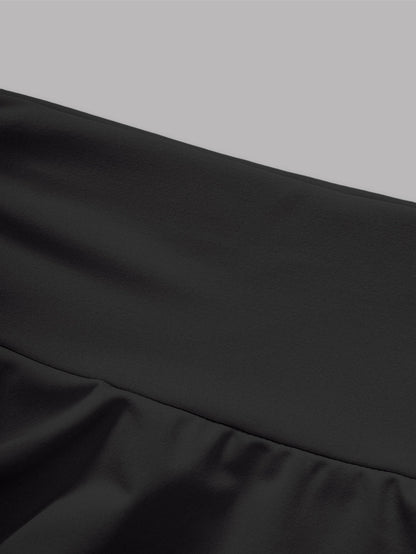 2025 New Solid Color Skirt Women Summer Fashion Outdoor Versatile High Waist Slim Fit Elastic Waist Short Skirt Goods In Stock