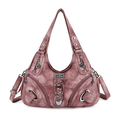 Women Handbags Fashion Shoulder Bag Large Tote Top-handle Shopping Pack Multifunctional Satchel Lady Hobos  Big Purse