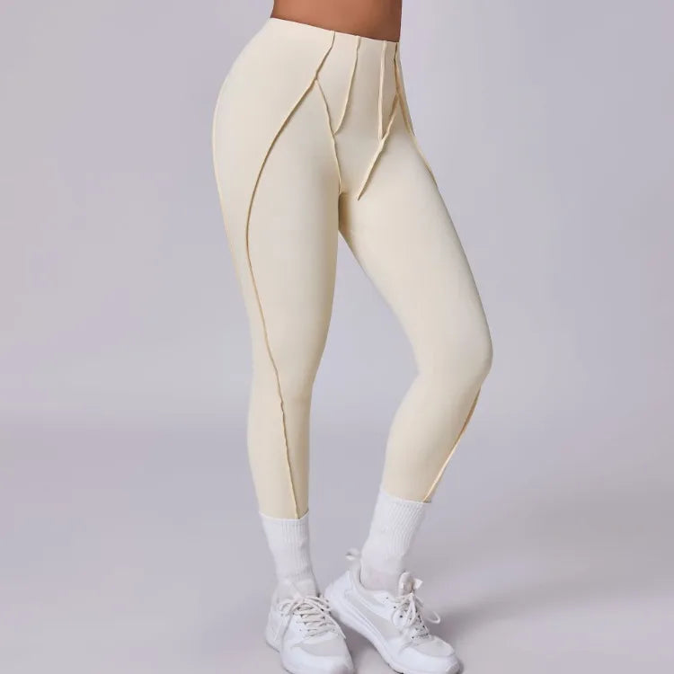 Seamless Yoga Leggings Pants Sports Fitness High Waist Peach Hip Raise Training Trousers Running Workout Gym Leggings for Women
