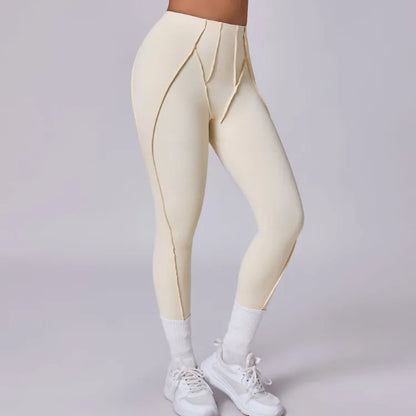 Seamless Yoga Leggings Pants Sports Fitness High Waist Peach Hip Raise Training Trousers Running Workout Gym Leggings for Women