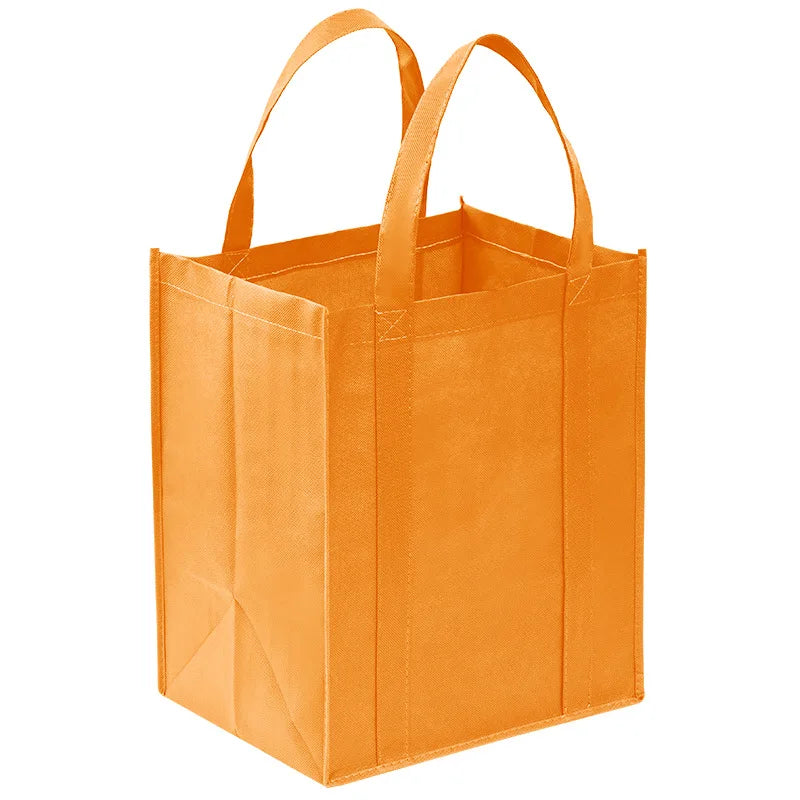 Simple Reusable Shopping Bags For Women Portable Foldable Eco-Friendly Grocery Heavy Duty Handbag Large Capacity Tote Bag