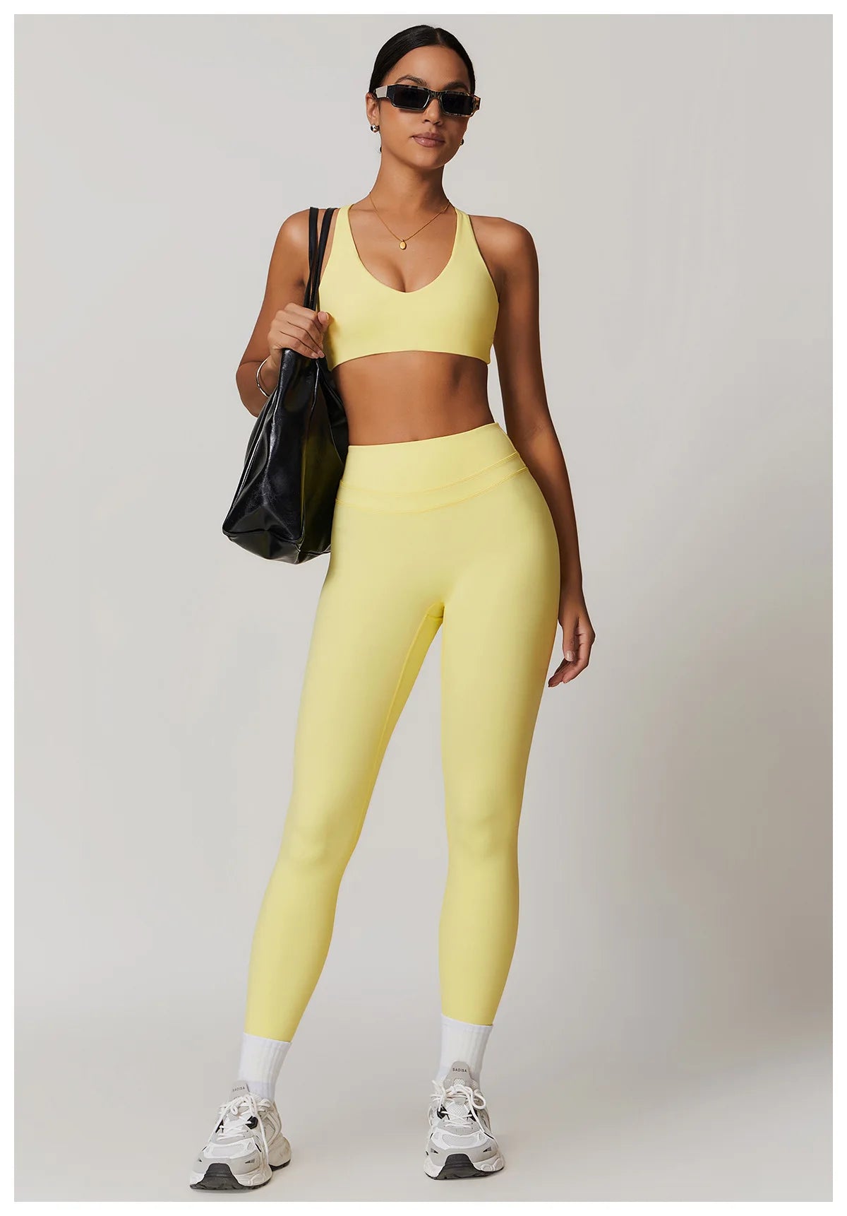 New Yoga Pants Women Workout Yoga Leggings High Waist Sport Leggings Women's Running Workout Tights Gym Push Up Fitness Trousers