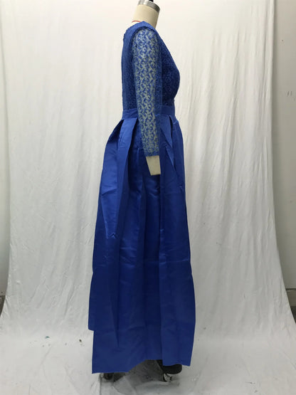 Women's Elegant Evening Party Dresses Luxury Fashionable Long Dresses Trailing Evening Dresses Solid Color Floor-Length Dresses