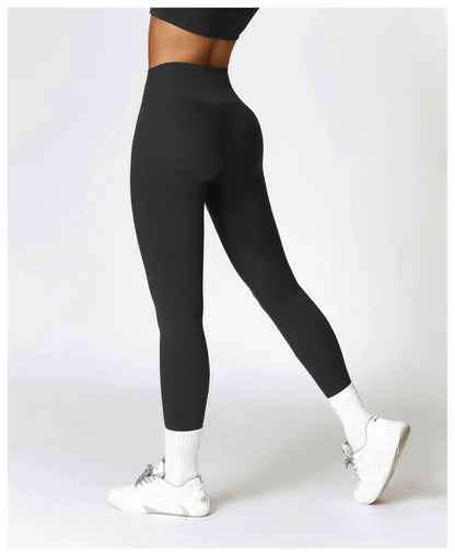 Women Yoga Pants High Waisted Sport Gym Workout Fitness Leggings Women Seamless Female Leggings Tummy Control Running Tights