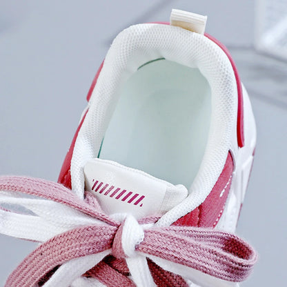 Women's Shoes Platform Sneakers Autumn New White Shoes Fashion Non Slip Casual Shoe Breathable Lace-up Women Vulcanized Shoes