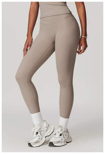 New Yoga Pants Women Workout Yoga Leggings High Waist Sport Leggings Women's Running Workout Tights Gym Push Up Fitness Trousers