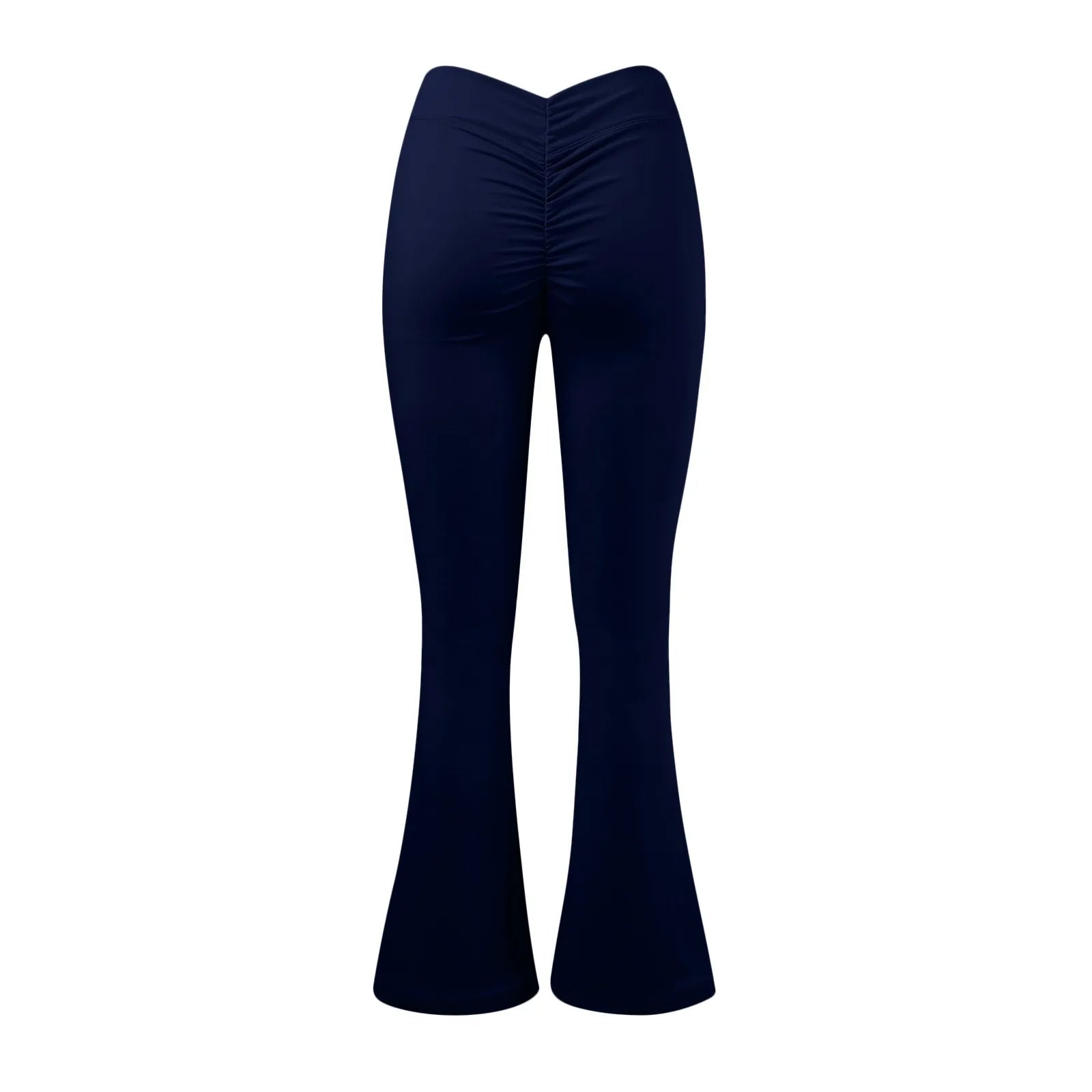 Women'S Slim Fit Yoga Pants Womens Stretch Yoga Leggings Fitness Running Gym Sports Full Length Active Pants Flared Trousers