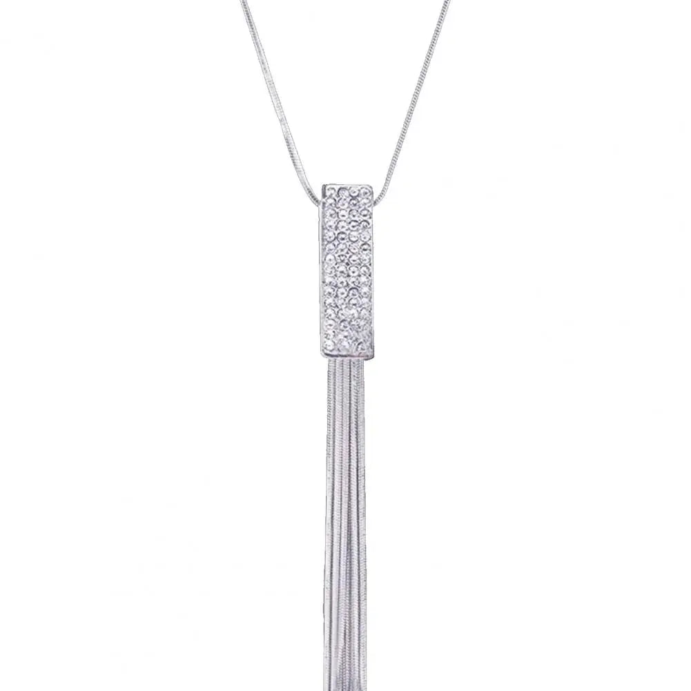Women Necklace Chic Multiple Styles Pendant Necklace Long Sweater Chain Party Dress Necklace Jewelry Gift