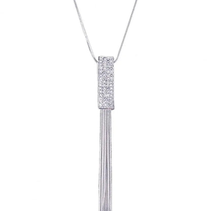 Women Necklace Chic Multiple Styles Pendant Necklace Long Sweater Chain Party Dress Necklace Jewelry Gift