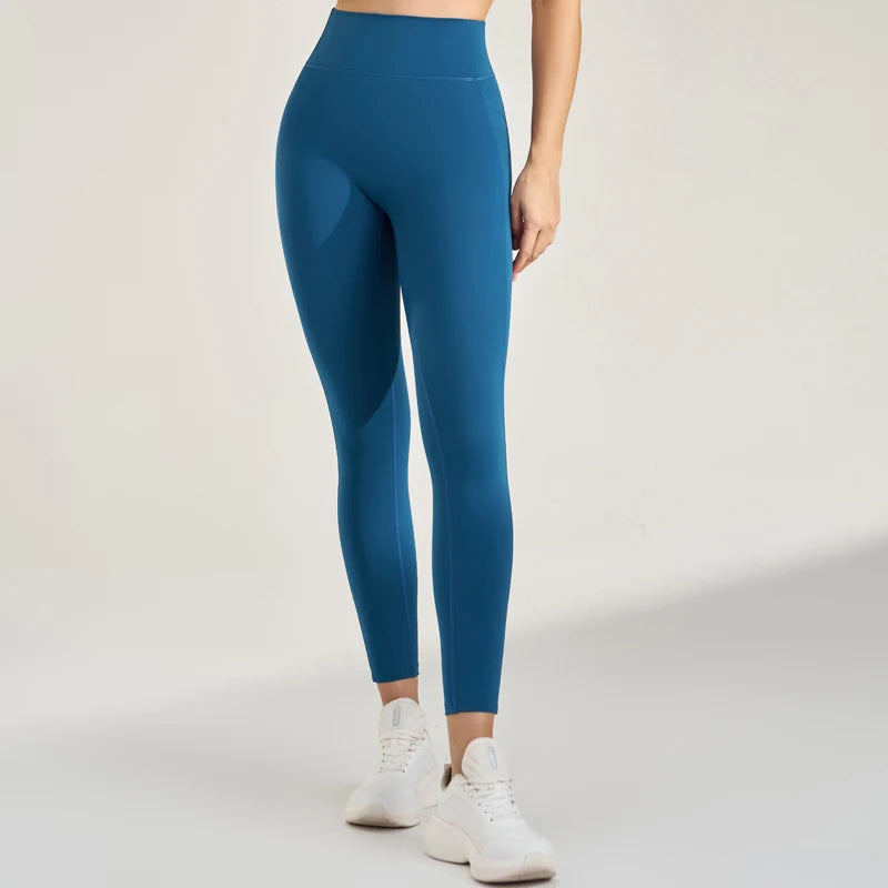 No Embarrassment Line Yoga Pants Women High Waisted Lift Hip Peach Butt Stretch Leggings Sweatpants Pants Long Pants
