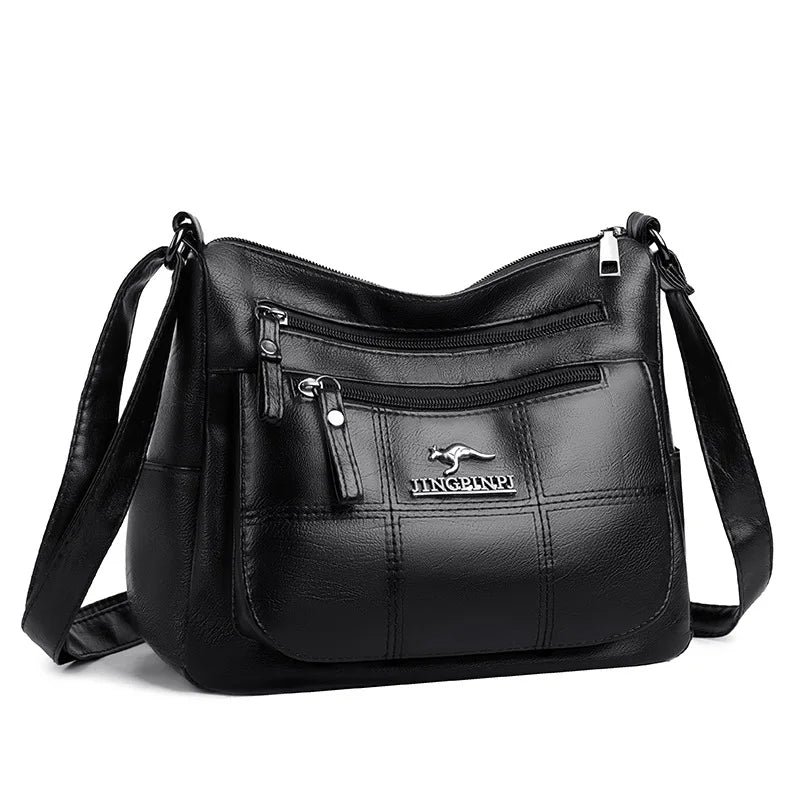 Handbag for Ladies 2025 Women's Crossbody Bag New Multi-layer Mother's Bag Large Capacity Shoulder Messenger Purse Foreign Trade