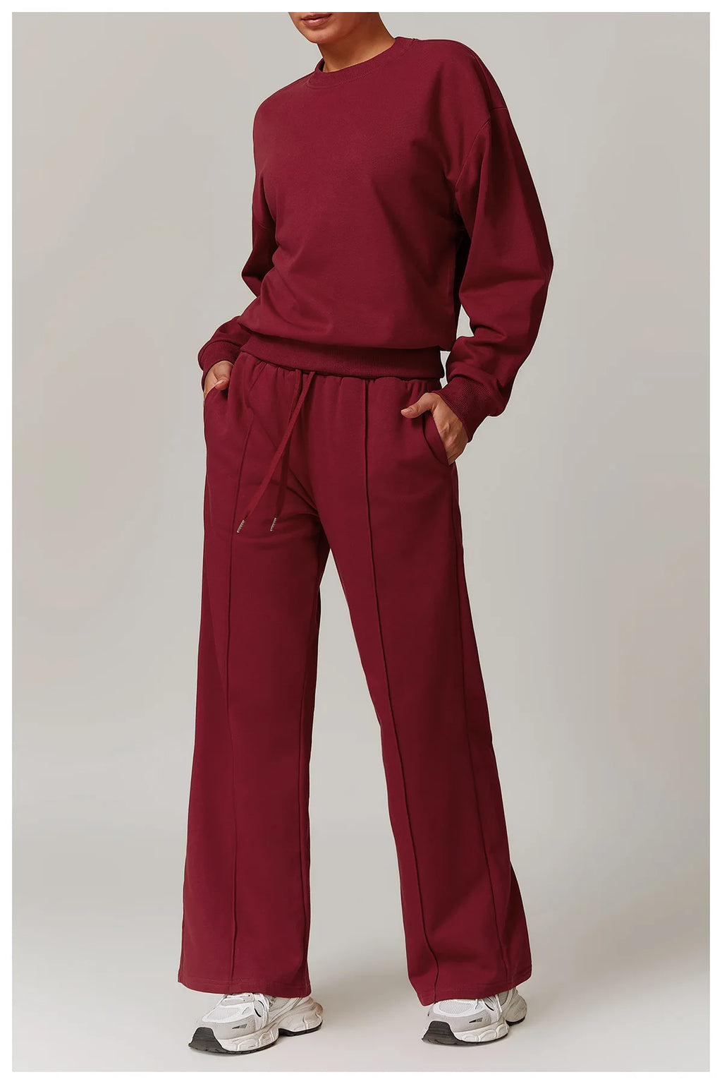 Women's High Waisted Straight pants Sweatpants Casual Yoga Jogger Pants elegant pants Women Pants Yoga With Pockets pantalones