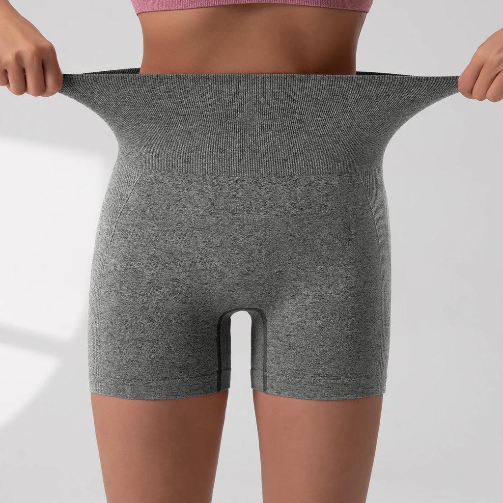 Women Yoga Shorts Legging High Waist Workout Shorts Fitness  Lift Butt Fitness Ladies Gym Running Short Pants Sportswear