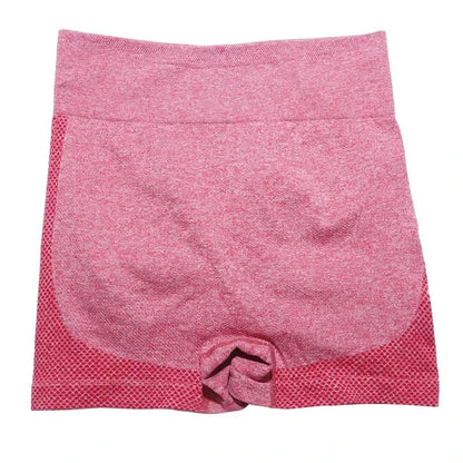 New Women Yoga Shorts High Waist Workout Shorts Fitness Yoga Lift Butt Fitness Ladies Yoga Gym Running Short Pants Sportswear