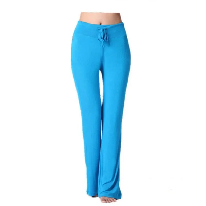 Yoga Pants Women Bell Bottoms High Waist Sport Flare Pants Gym Fitness Leggings Women Female Legging Tummy Control Running Tight