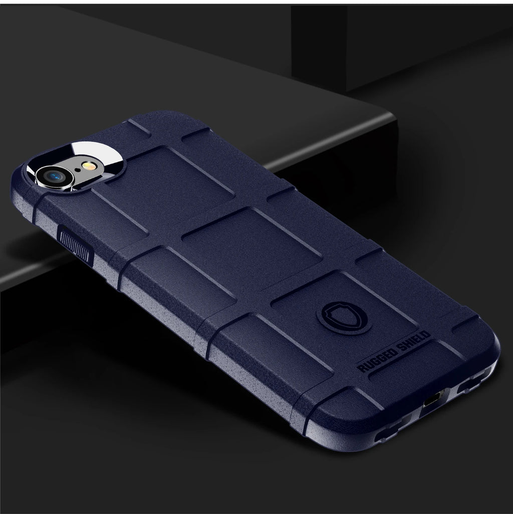 Military Armor Case For IPhone SE 2020 Se2 Soft Silicone Phone Cover For Iphone Se 2022 Se3 Shockproof Shield Cases