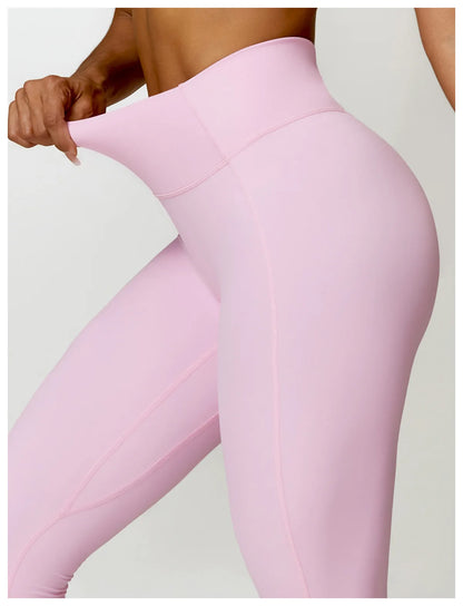 Women High Waist Yoga Pants Fitness Legging Workout Training Tights Running Pants Seamless Sport Leggings Gym Clothing
