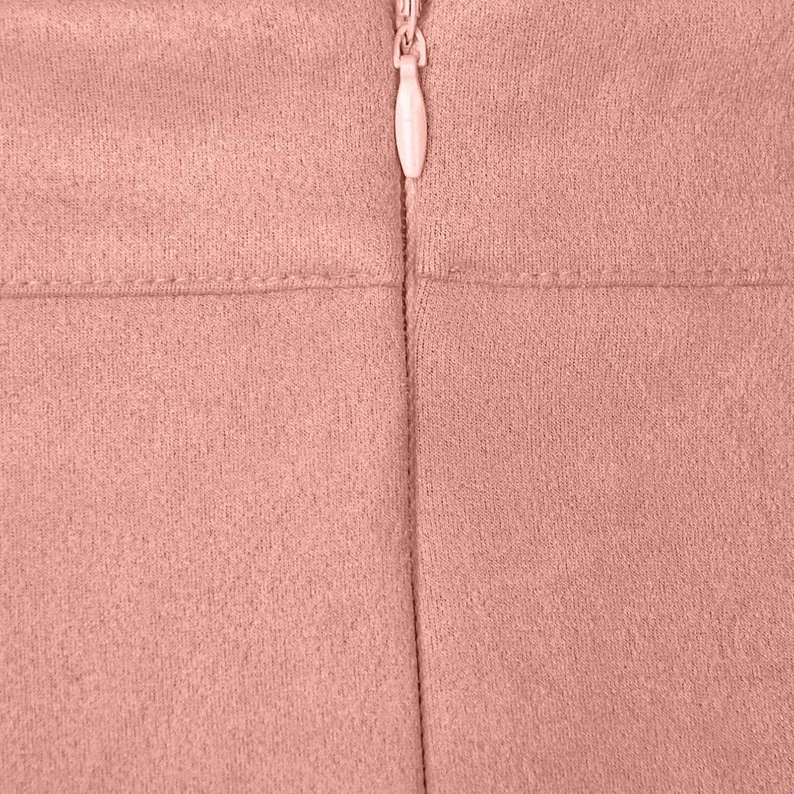 Skirts For Woman Women'S High Waist Faux Suede Side Split Short Skirt Roupas Femininas Traf Women 2024 Faldas  Mujeres New