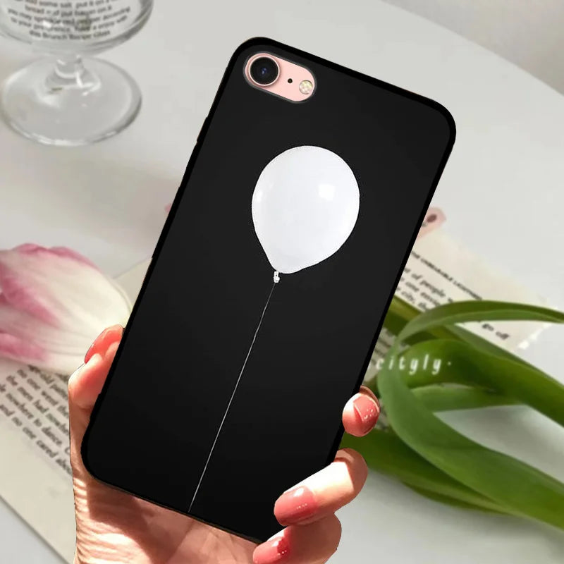 For iPhone 6S 6 Case Silicone Soft Back Phone Cover For iPhone 7 7Plus 6 6S Plus Silicon Cases For iPhone 8 8 Plus Fundas Bumper