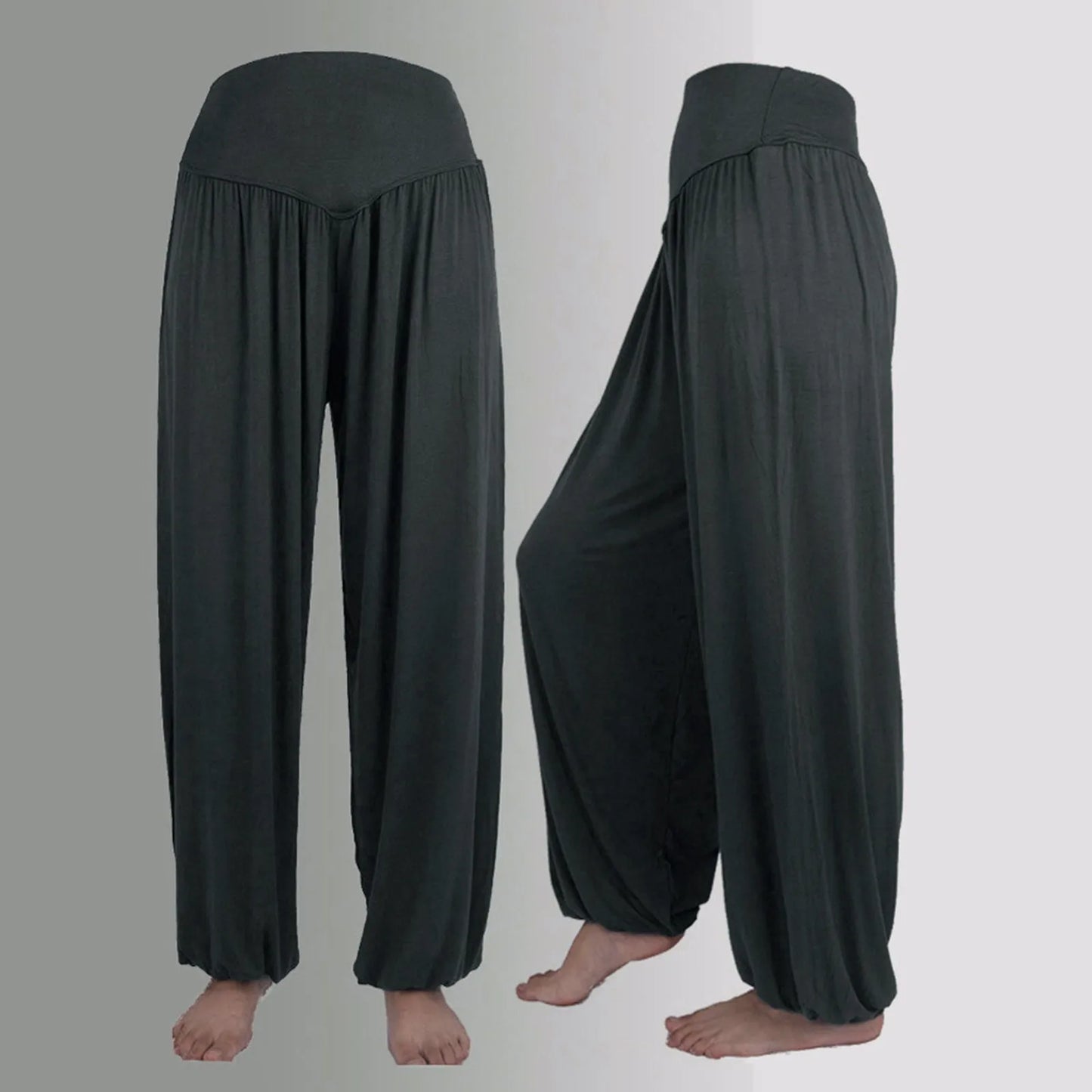Yoga Pants Loose Harem Pants For Women Training Dance Trousers Sport Running Yoga Pants High Waist Ladies Trousers