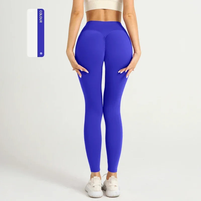 High Waist Yoga Leggings Women Fitness Leggings Running Cycling Pants Breathable Sports Leggings Summer Workout Gym Clothing👖👍