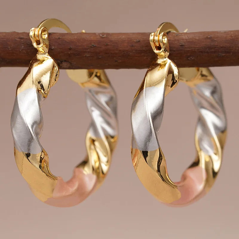 2025 New European and American Exquisite Exaggerated Earrings for Women's Luxury Fashion Evening Dress Fashion Accessories