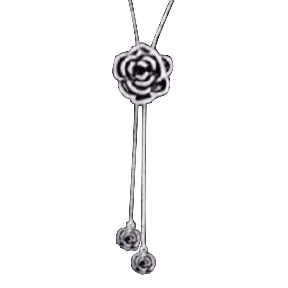 Women Necklace Chic Multiple Styles Pendant Necklace Long Sweater Chain Party Dress Necklace Jewelry Gift