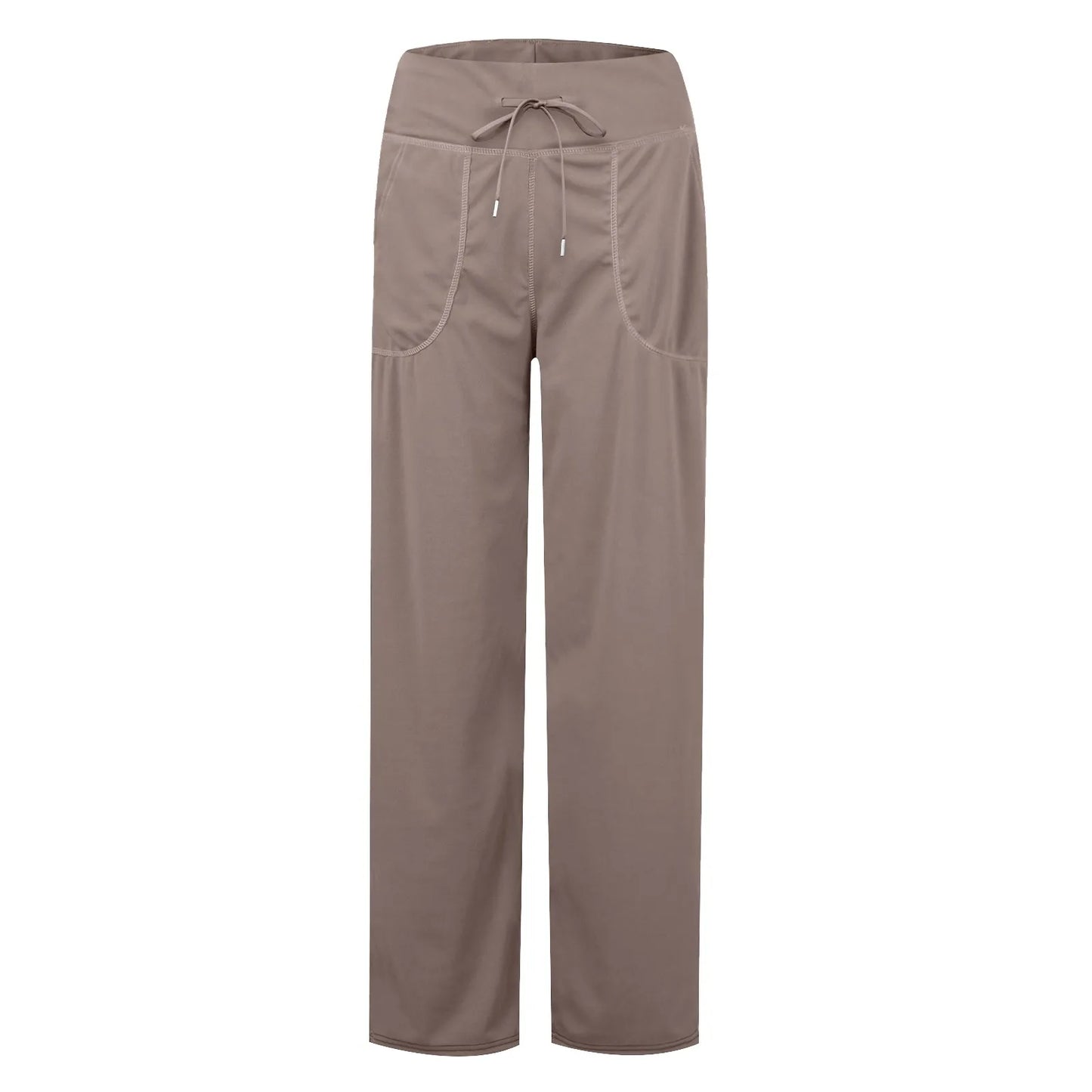 Wide Leg Pants For Women Yoga Pants High Waist Sweatpants With Pockets Stretch Pants Comfy Workout Sports Sweatpants