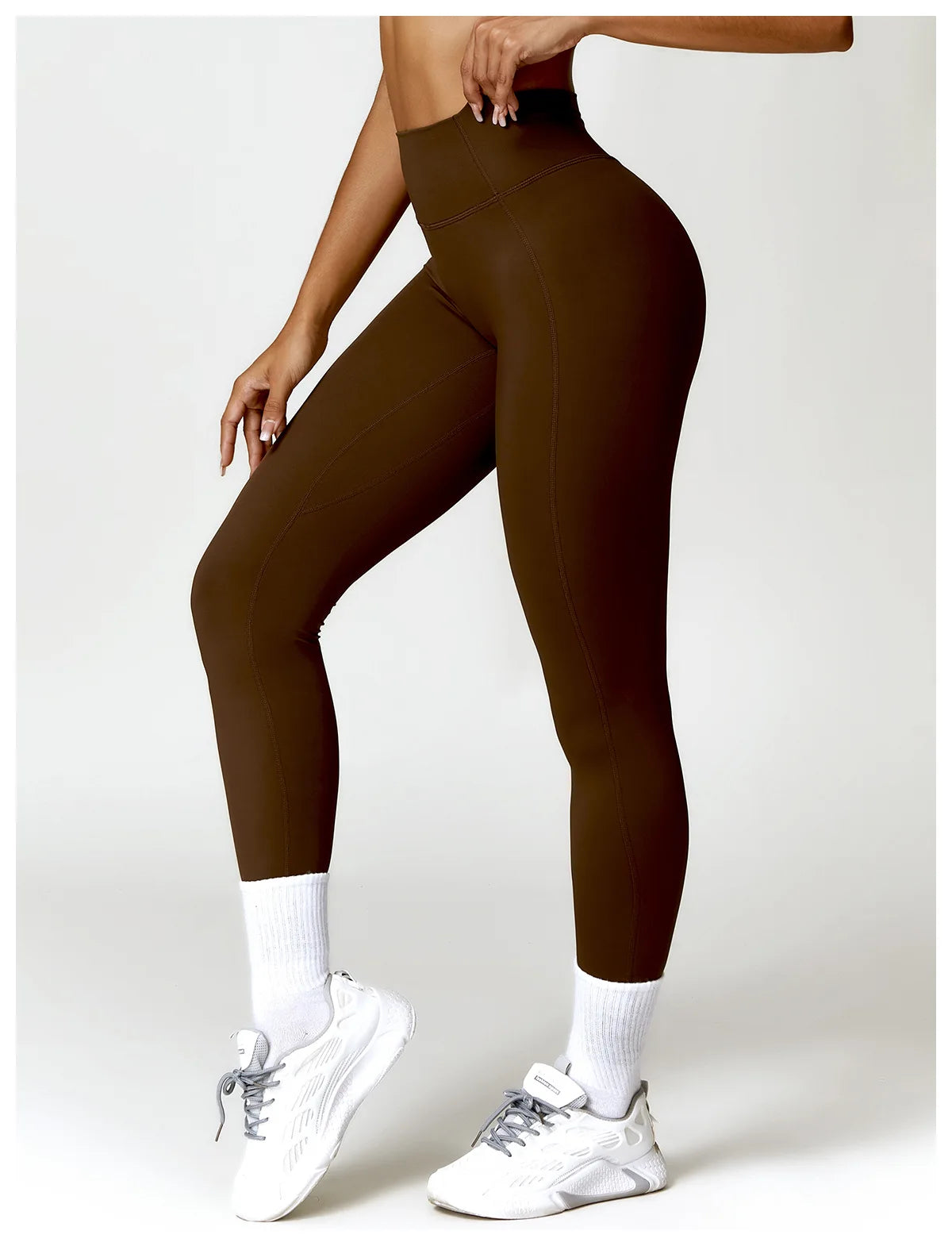 Women High Waist Yoga Pants Fitness Legging Workout Training Tights Running Pants Seamless Sport Leggings Gym Clothing