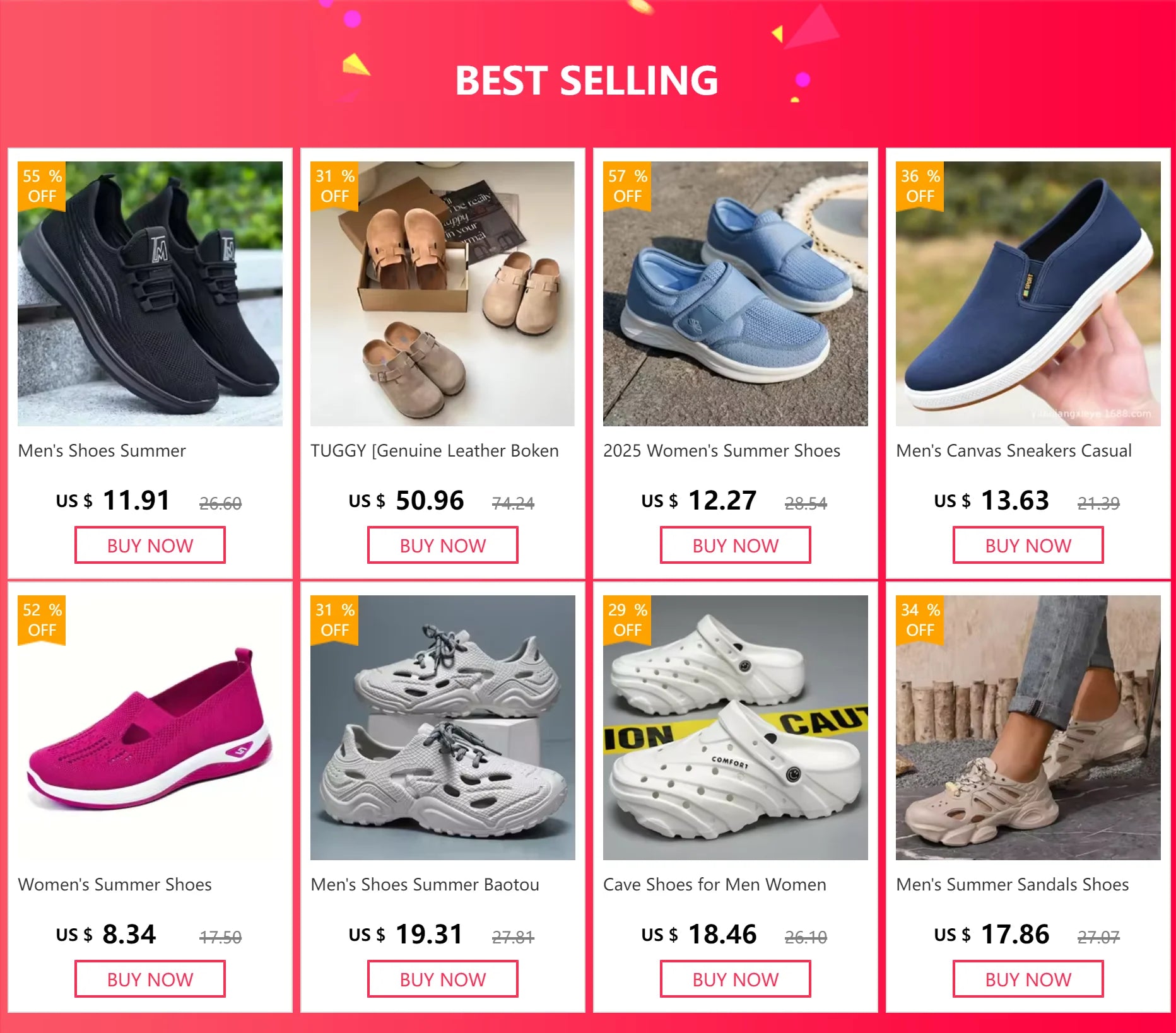 Women's Shoes 2024 Spring New Lightweight, Comfortable, and Fashionable One Step Anti slip Leisure Breathable Walking Shoes
