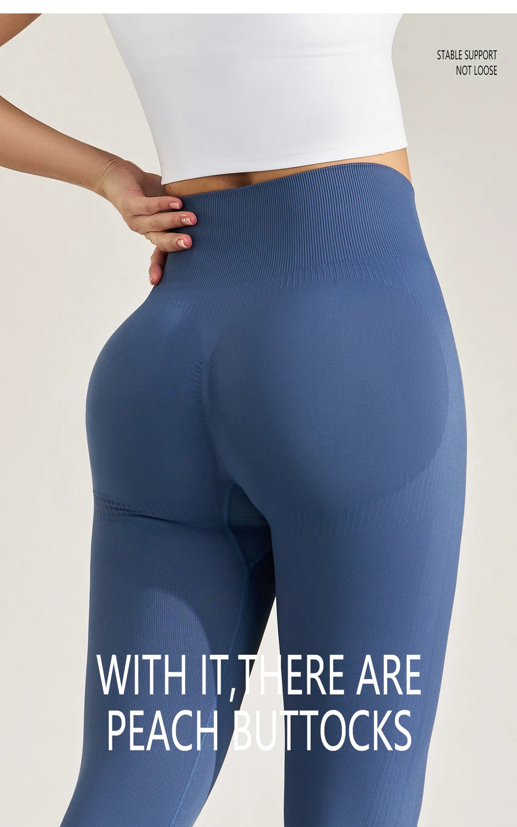 Women's yoga pants no embarrassing line sports fitness leggings tight peach hips high waist naked feeling yoga pants woman