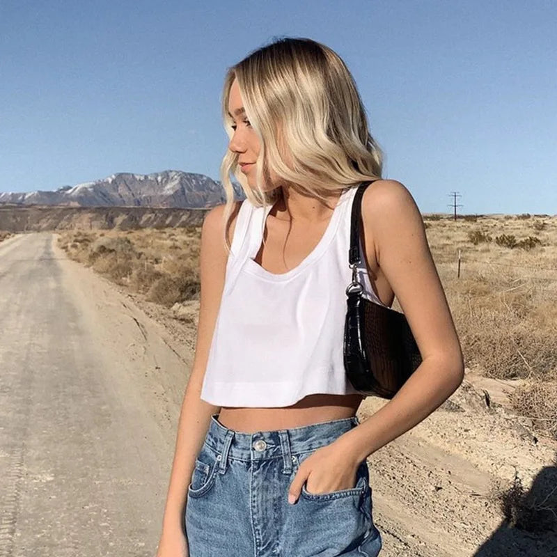 Sleeveless Tank Tops for Women, Casual Tops, Summer Tops, 2025 Women Summer Hot Tees