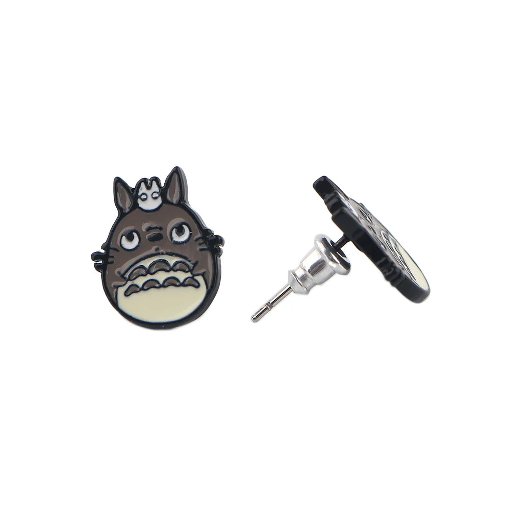 Anime Series Earrings for Women Girls Cartoon Studs Earrings Stainless Steel Ear Pierced Jewelry Accessories Party Gifts
