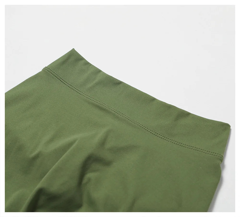 Women's Sexy Stretch Yoga Shorts With Hip Lifting And Abdominal Tightening Tight Fitness Wearing Running Pants Externally