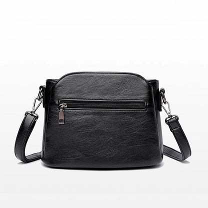 Women's Bags Retro Design Crossbody Bag Trend Quality PU Leather Bucket Shoulder Bags Small Handbags for Women