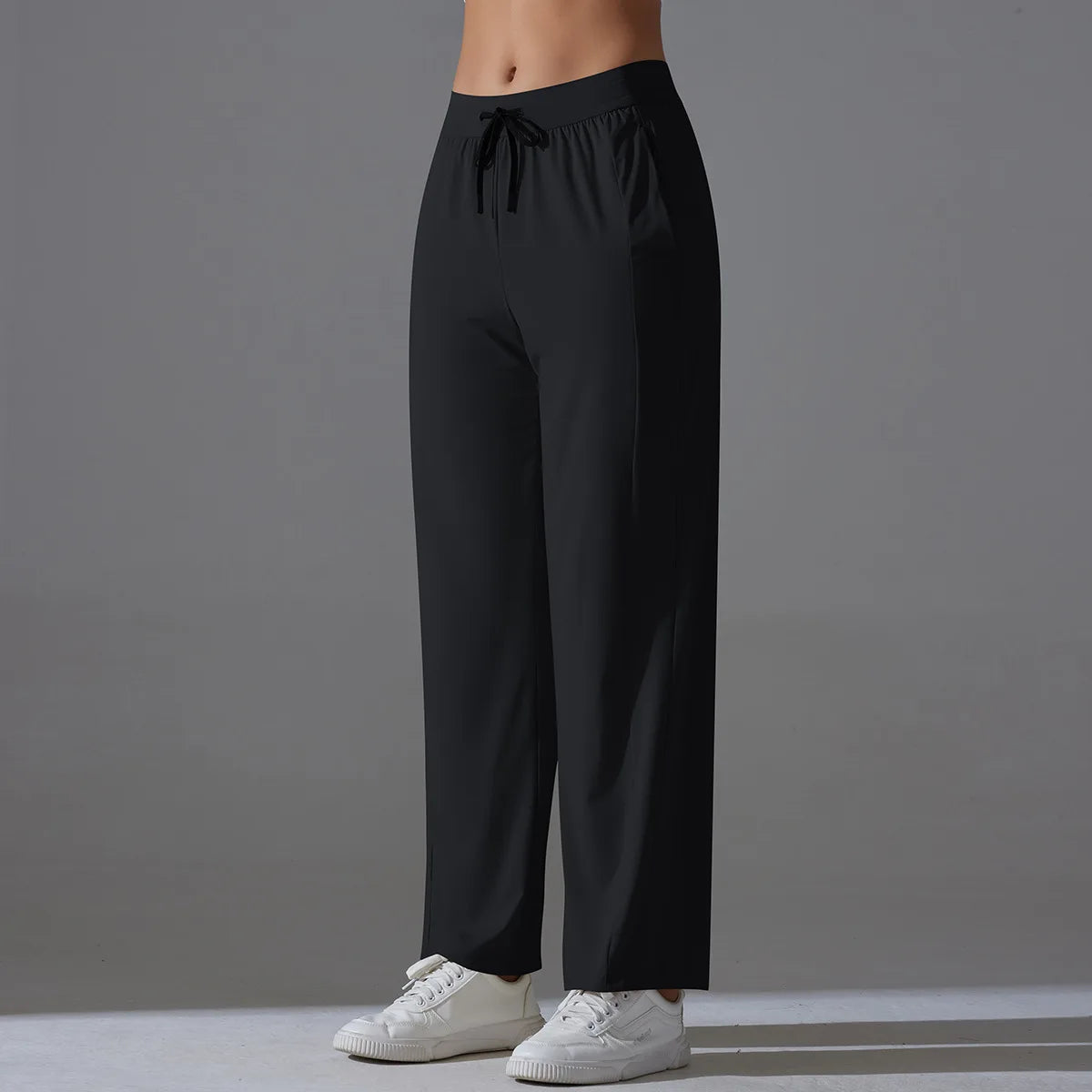 Sunscreen Yoga Pants For Women Straight UV Protection Leg Sweatpant Loose Tracksuit Wide Leg Outdoor Gym Runing Casual Clothes