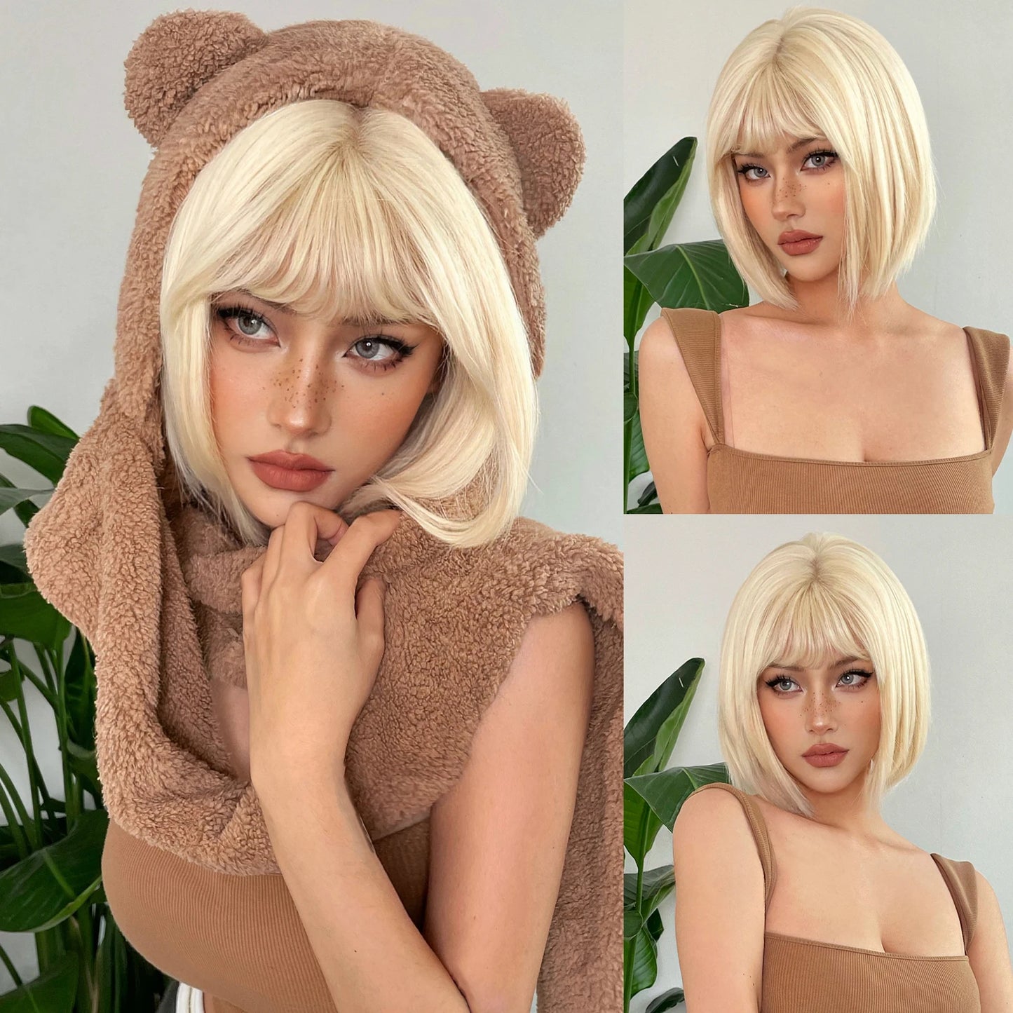 HENRY MARGU Burgundy Long Wavy Wigs Wine Red Wig with Bangs for Women Daily Synthetic Hair Cosplay Wig Heat Resistant Fiber