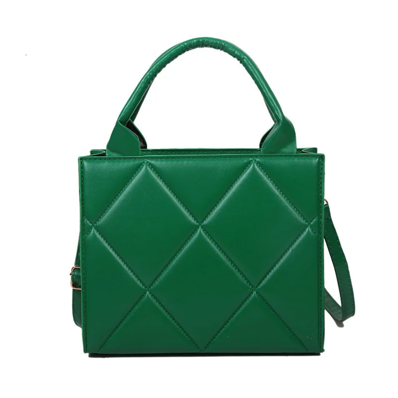 Casual Large Capacity Ladies Handbags Top-handle Bags Fashion Plaid Crossbody Shoulder Bags For Women Gift