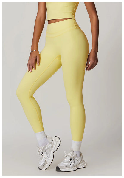 New Yoga Pants Women Workout Yoga Leggings High Waist Sport Leggings Women's Running Workout Tights Gym Push Up Fitness Trousers