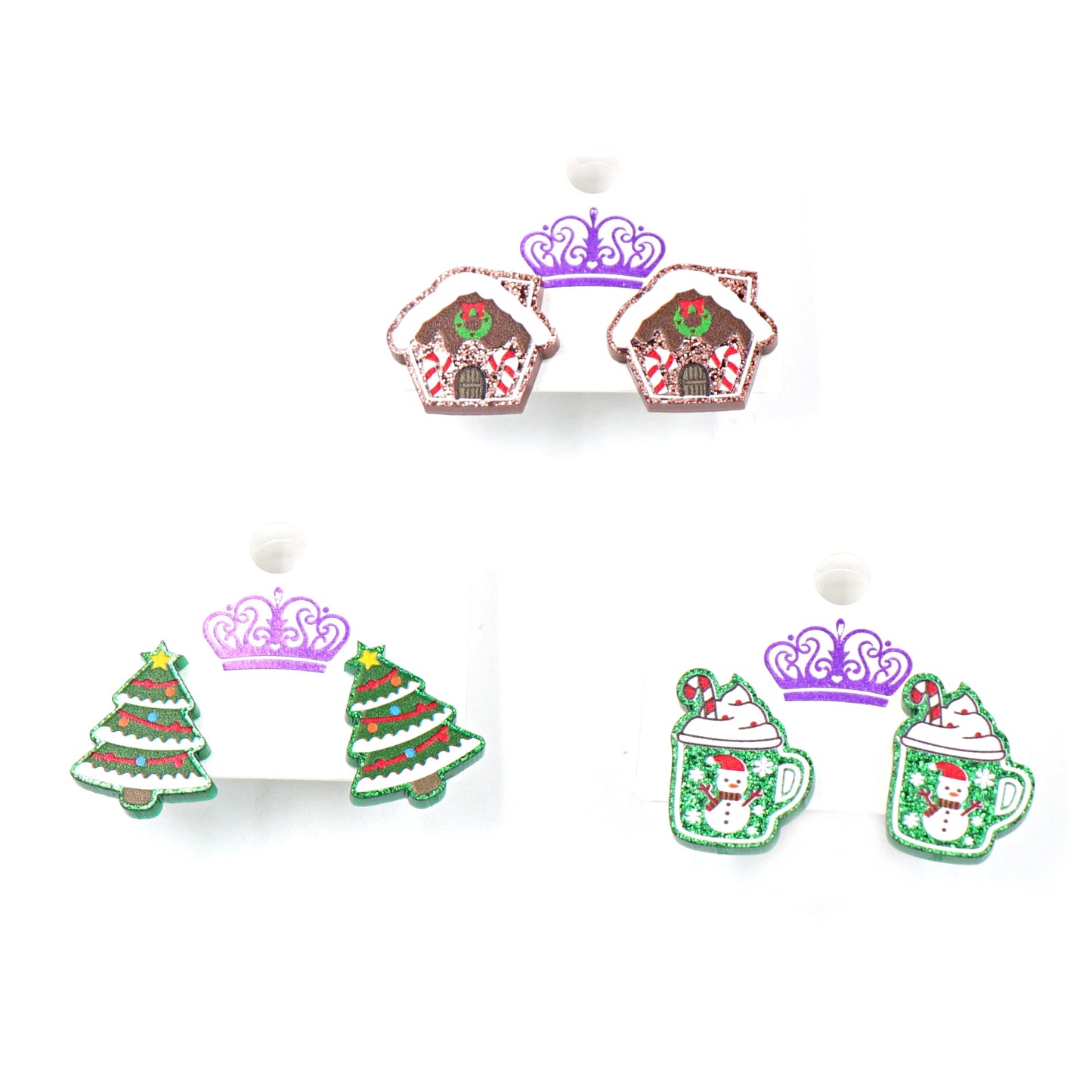 soccer and basketball Stud Earrings  Cute Earrings Girl Acrylic Earrings
