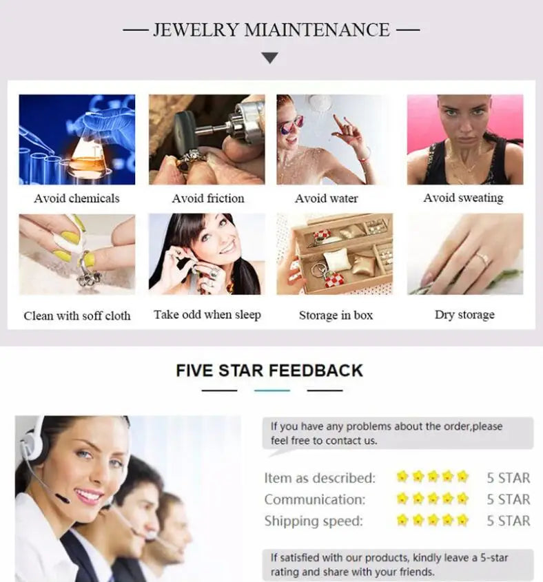 Elegant Princess Wedding Engagement Necklace Earrings  Jewelry Sets 925 Sterling Silver Color Cubic Zirconia Crystal Gifts