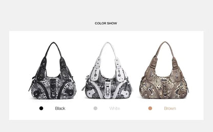 Women Handbags Fashion Shoulder Bag Large Tote Top-handle Shopping Pack Multifunctional Satchel Lady Hobos  Big Purse