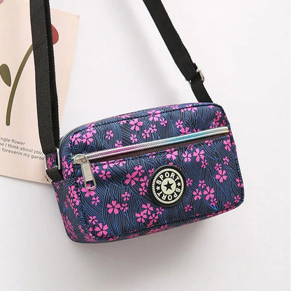 Women Shoulder Bag Feminina Square Handbags Casual Tote Crossbody Fashion Nylon Shopping Messenger Bag Purse